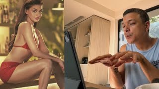 JERICHO ROSALES DI NAPIGILAN HUMANGA SA HOT NA HOT NA POSE NI JANINE GUTIERREZ AS CALENDAR GIRL