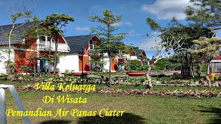 Villa keluarga di wisata pemandian air panas alam ciater sari ater