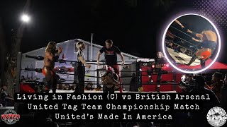 (Full Match) United's Made in America Living in Fashion vs British Arsenal