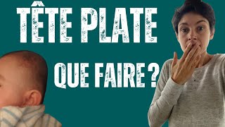 Votre bébé à la tête plate, que faire, Plagiocéphalie