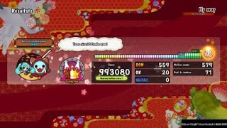 Taiko no Tatsujin] Fly Away - Oni Full Combo