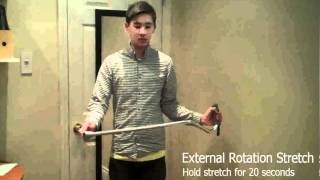 External Rotation with Cane