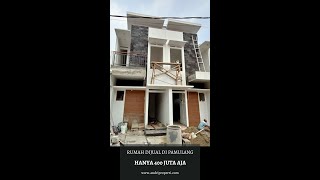 Rumah minimalis dijual di Pamulang Tangerang Selatan harga 400 juta an #rumahminimalis #short