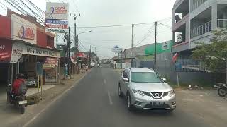 DAILY DRIVING jalan mustika jaya di siang jelang sore