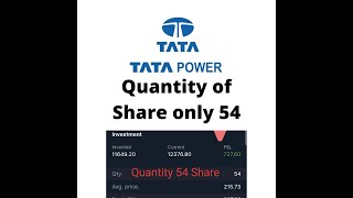 TATA Power|Big gain| Rs700+🔥🔥🔥54share and profit🤩🤩🤑🤑🔥 #shorts #trading #zerodha