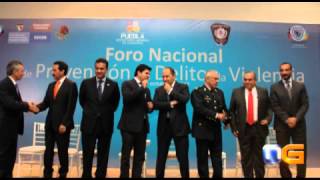 Manzanilla Prieto  inauguró  Foro Nacional de Prevención del Delito