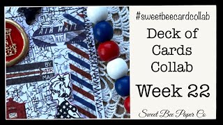 Week 22 Collage Collab | Deck of Cards Collab Weekly Project | Collage Challenge #sweetbeecardcollab