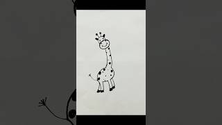 How to draw giraffe #Short##