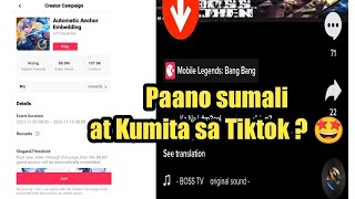 Paano sumali sa Mobile Legends Creator Campaign sa Tiktok // Paano kumita sa Tiktok