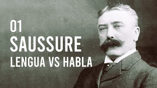 01: FERDINAND DE SAUSSURE - Lenguaje, lengua y habla