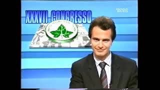 1989. 37° congresso del Partito Repubblicano Italiano