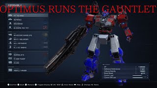 Armored core 6- OPTIMUS RUNS THE GAUNTLET (up to beginning of Ch.2)