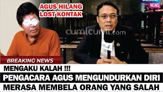 DENGAN EMOSI, RD LAW PENGACARA AGUS RESMI MENGUNDURKAN DIRI KARENA MERASA MEMBELA ORANG YANG SALAH