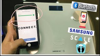 ازاي اعمل اتصال بالبلوتوث بين ميزان سامسونج والابليكشن | Samsung Smart Scale 👍