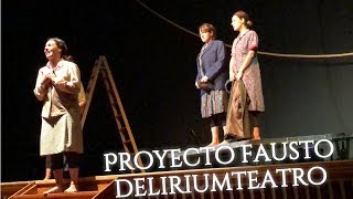 Festival Máscara - Proyecto Fausto de Antonio Tabares - DeliriumTeatro - Icod de Los Vinos