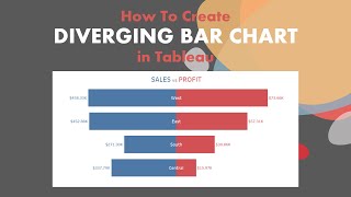 How To Create Diverging Bar Chart in Tableau