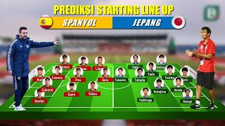 SPANYOL VS JEPANG | 16 Besar Piala Dunia u17 2023 | Formasi dan Line Up | Tiki Taka ala Barca