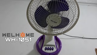 10" Welhome desk mounted wall fan