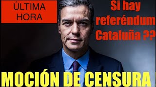 🛑ÚLTIMA HORA🛑MOCIÓN DE CENSURA CONTRA PEDRO SÁNCHEZ ‼️‼️‼️