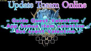 Toram online - Update 13 Februari 2020 Guilde & app valentine