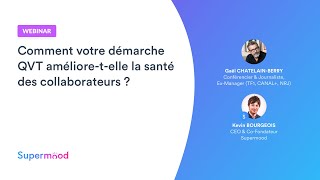 Webinar - Comment votre démarche QVT améliore-t-elle la santé de vos collaborateurs ?