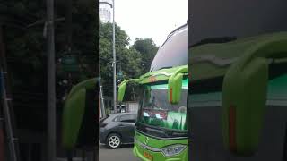 Bis double deck GUNUNG HARTA | Poris - Malang #videoshort #bismaniacommunity