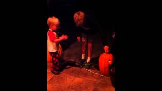 Tallon Learns About Halloween Decorations!!!