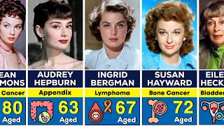 150 Legend Actresses Deaths From Cancer