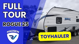 Conquer the Outdoors with the Rogue 25V Toy Hauler | Haugen RV