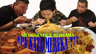 MUKBANG MIE MEDAN & BLACK SAUCE PORK BELLY - EDISI MENGGENDUT BERSAMA SAMBIL CURHATTTTTT