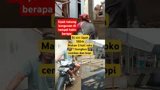 Upah minimum tukang bangunan