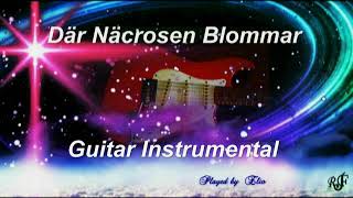 Där Näcrosen Blommar - Instrumental guitar version