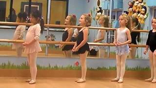 Lauren at the barre