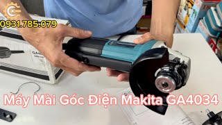 Máy Mài Góc Điện Makita GA4034 CÔNG TẮC AN TOÀN|Electric Paddle Switch Angle Grinder|Công Cụ Máy Móc