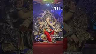 Chinchpokli cha chintamani 2013 to 2024 #Ganpati #Bappa #morya #short #video 💖💖💖