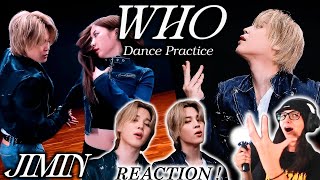 [CHOREOGRAPHY] 지민 (Jimin) ‘Who’ Dance Practice Reaction ARMYMOO Reacts For The First Time!