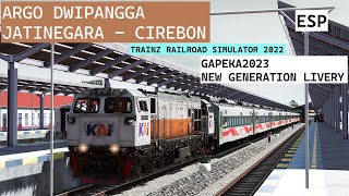 ARGO DWIPANGGA JATINEGARA - CIREBON | TRAINZ SIMULATOR INDONESIA