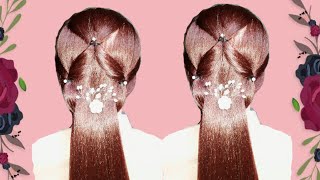 Simple and easy hairstyle || quick hairstyle || Girls hairstyle || party hairstyle || hairstyle ||