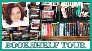 Bookshelf Tour ft. Mostly Unread Books