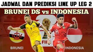 LEG 2 : BRUNEI VS INDONESIA | Kualifikasi Piala Dunia | Shin Tae Yong Bereksperimen Brunei Agresif