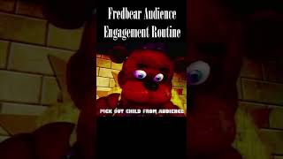 Fredbear Audience Engagement Routine #shorts