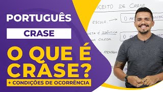 CRASE: CONCEITO e CONDIÇÕES DE OCORRÊNCIA