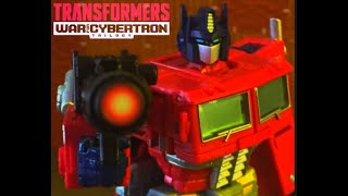 Unboxing Optimus Prime, Netflix War For Cybertron Series. [Stop Motion, Animation].