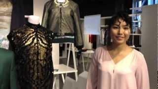 H&M Japan Showroom 2012 Autumn Press Preview - Interview with Tabasa Tabuchi