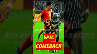 East Bengal FC's Epic Comeback in CFL Derby 2018 ll RED AND GOLD WARRIORS ll #shorts #derby #ebfc