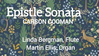 Carson Cooman: Epistle Sonata (Flute and Organ)