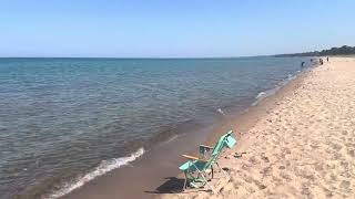 New Buffalo, Michigan Beach September 2024