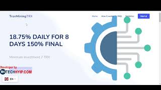 Buy Tron mining website 2024 #tronmining #tron #investment #hyip 2024