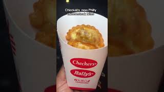 @CheckersRallys new Philly cheesesteak bites #shortsvideo #fastfoodie #food #new #snacks