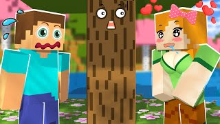 Minecraft But Everything is weird! - Alex and Steve